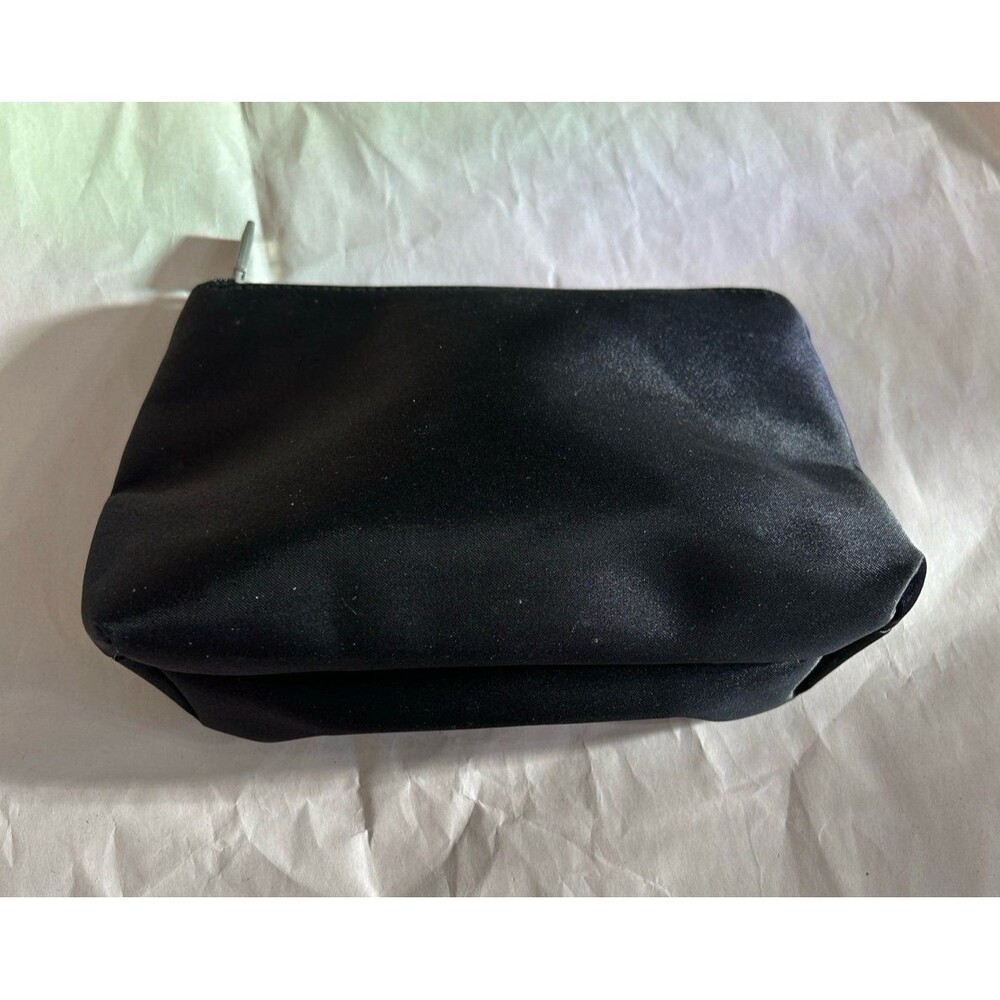 Calvin Klein Sleek Black Cosmetic  Bag